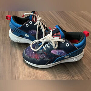 Heelys boys force navy blues red galaxy size 13C
